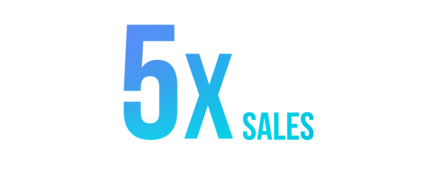 5X Sales Sign