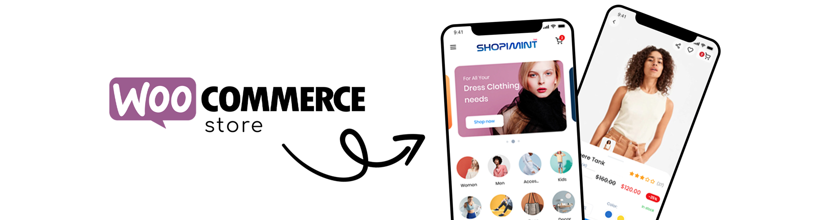 Everything you need to create an eCommerce mobile shopping app.
